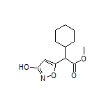 Methyl 2-Cyclohexyl-2-(3-hydroxy-5-isoxazolyl)acetate