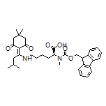 (S)-6-[[1-(4,4-Dimethyl-2,6-dioxocyclohexylidene)-3-methylbutyl]amino]-2-[Fmoc-(methyl)amino]hexanoic Acid