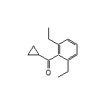 Cyclopropyl(2,6-diethylphenyl)methanone