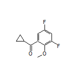 Cyclopropyl(3,5-difluoro-2-methoxyphenyl)methanone