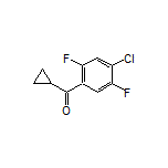 (4-Chloro-2,5-difluorophenyl)(cyclopropyl)methanone