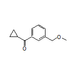 Cyclopropyl[3-(methoxymethyl)phenyl]methanone