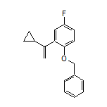 1-(Benzyloxy)-2-(1-cyclopropylvinyl)-4-fluorobenzene