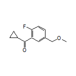 Cyclopropyl[2-fluoro-5-(methoxymethyl)phenyl]methanone