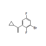 1-Bromo-3-(1-cyclopropylvinyl)-2,5-difluorobenzene