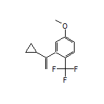 2-(1-Cyclopropylvinyl)-4-methoxy-1-(trifluoromethyl)benzene