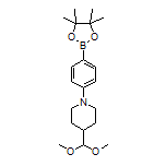 4-[4-(Dimethoxymethyl)-1-piperidyl]phenylboronic Acid Pinacol Ester