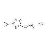 5-(Aminomethyl)-3-cyclopropyl-1,2,4-oxadiazole Hydrochloride