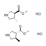 Methyl trans-4-Methylpyrrolidine-3-carboxylate Hydrochloride