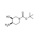 (3S,4R)-1-Boc-4-amino-3-hydroxypiperidine