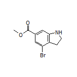 Methyl 4-Bromoindoline-6-carboxylate