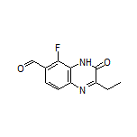 2-Ethyl-5-fluoro-3-oxo-3,4-dihydroquinoxaline-6-carbaldehyde