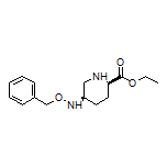 Ethyl (2R,5R)-5-[(Benzyloxy)amino]piperidine-2-carboxylate