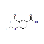 4-(Difluoromethoxy)-3-formylbenzoic Acid