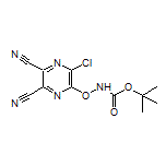 5-[(Boc-amino)oxy]-6-chloropyrazine-2,3-dicarbonitrile