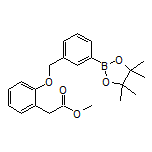 3-[[2-(2-Methoxy-2-oxoethyl)phenoxy]methyl]phenylboronic Acid Pinacol Ester