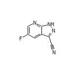 5-Fluoro-1H-pyrazolo[3,4-b]pyridine-3-carbonitrile