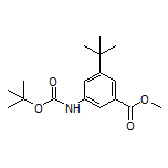 Methyl 3-(Boc-amino)-5-(tert-butyl)benzoate