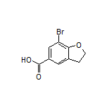 7-Bromo-2,3-dihydrobenzofuran-5-carboxylic Acid