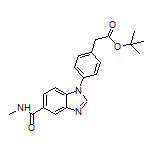 tert-Butyl 2-[4-[5-(Methylcarbamoyl)-1-benzimidazolyl]phenyl]acetate
