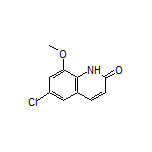 6-Chloro-8-methoxyquinolin-2(1H)-one