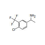 1-[4-Chloro-3-(trifluoromethyl)phenyl]ethanamine