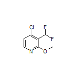 4-Chloro-3-(difluoromethyl)-2-methoxypyridine