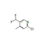 2-Chloro-5-(difluoromethyl)-4-methylpyridine