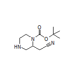 1-Boc-2-(cyanomethyl)piperazine