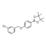 4-[(3-Chlorobenzyl)oxy]phenylboronic Acid Pinacol Ester