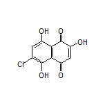6-Chloro-2,5,8-trihydroxynaphthalene-1,4-dione