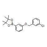 3-[(3-Chlorobenzyl)oxy]phenylboronic Acid Pinacol Ester