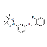 3-[(2-Fluorobenzyl)oxy]phenylboronic Acid Pinacol Ester