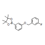 3-[(3-Fluorobenzyl)oxy]phenylboronic Acid Pinacol Ester