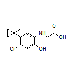 [4-Chloro-2-hydroxy-5-(1-methylcyclopropyl)phenyl]glycine