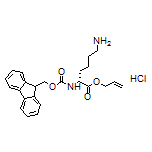 Allyl (R)-6-Amino-2-(Fmoc-amino)hexanoate Hydrochloride