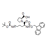 (S)-1-[(S)-6-(Boc-amino)-2-(Fmoc-amino)hexanoyl]pyrrolidine-2-carboxylic Acid