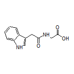 2-[2-(3-Indolyl)acetamido]acetic Acid
