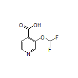 3-(Difluoromethoxy)isonicotinic Acid