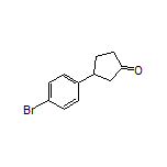 3-(4-Bromophenyl)cyclopentanone