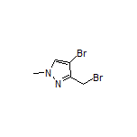 4-Bromo-3-(bromomethyl)-1-methylpyrazole