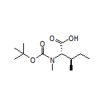 (2S,3R)-2-[Boc-(methyl)amino]-3-methylpentanoic Acid