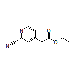 Ethyl 2-(2-Cyano-4-pyridyl)acetate