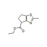 Ethyl 2-Methyl-5,6-dihydro-4H-cyclopenta[d]thiazole-4-carboxylate