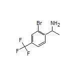 1-[2-Bromo-4-(trifluoromethyl)phenyl]ethanamine