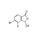 5-Bromo-4-fluoro-3-hydroxyisobenzofuran-1(3H)-one