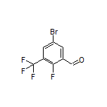 5-Bromo-2-fluoro-3-(trifluoromethyl)benzaldehyde