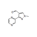 1-Methyl-3-(2-pyrazinyl)pyrazole-4-carbaldehyde