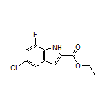 Ethyl 5-Chloro-7-fluoroindole-2-carboxylate