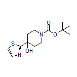 1-Boc-4-hydroxy-4-(2-thiazolyl)piperidine